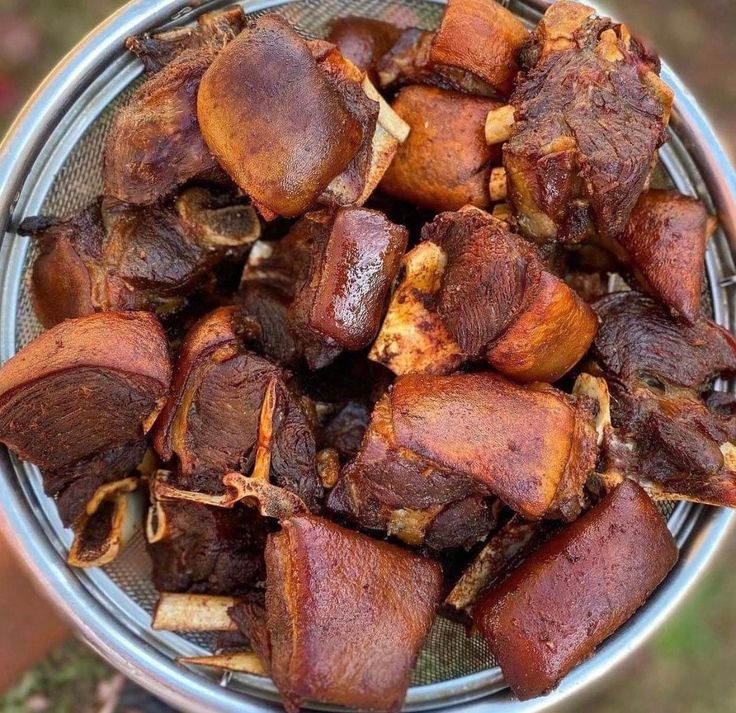 Smoked Goat Meat